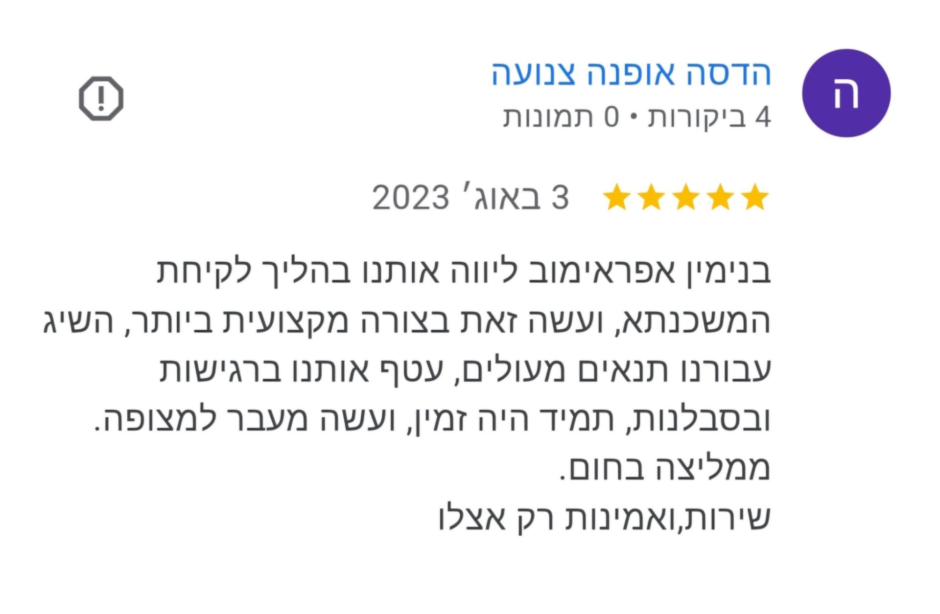 המלצה 6